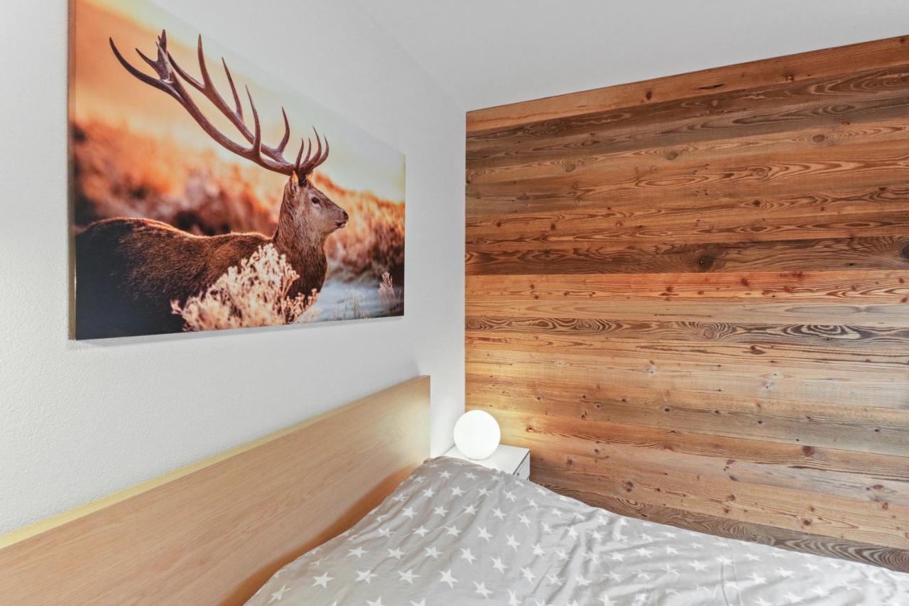 Appartement En Plein Centre De Crans Montana Exteriör bild