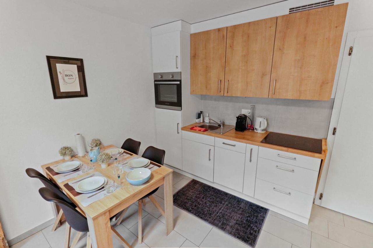 Appartement En Plein Centre De Crans Montana Exteriör bild