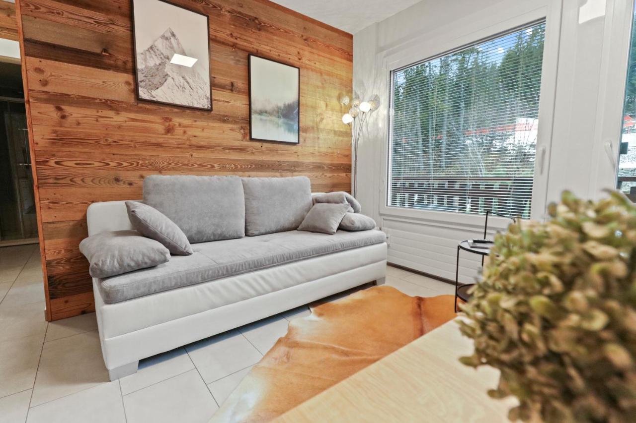 Appartement En Plein Centre De Crans Montana Exteriör bild