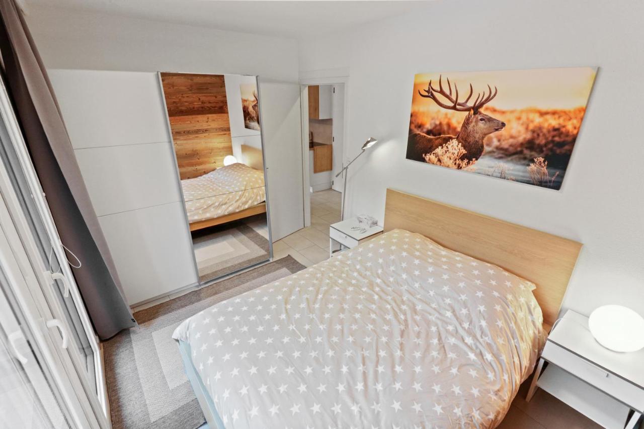 Appartement En Plein Centre De Crans Montana Exteriör bild
