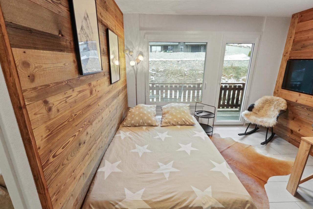 Appartement En Plein Centre De Crans Montana Exteriör bild